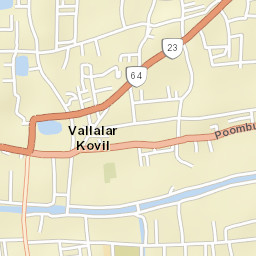 Mayiladuthurai Street Map