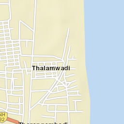 Tharangambadi Street Map