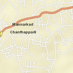 Mannarakkat Street Map