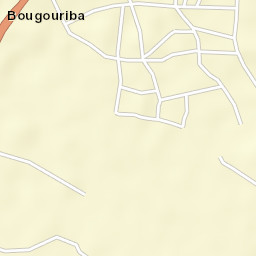 Diébougou Street Map