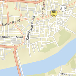 Karur Street Map