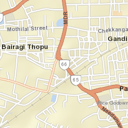Kumbakonam Street Map
