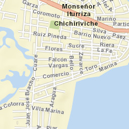 Chichiriviche Street Map