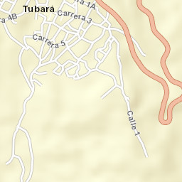 Tubará Street Map