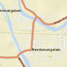 Needamangalam Street Map
