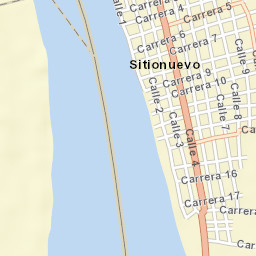 Sitionuevo Street Map