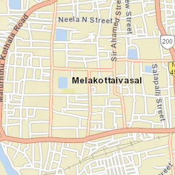 Negapatam Street Map