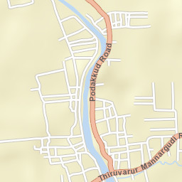 Koothanallur Street Map