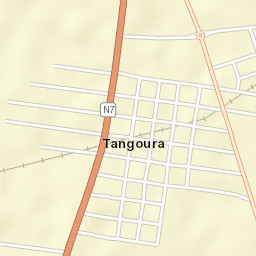 Banfora Street Map