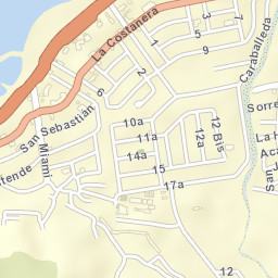 Caraballeda Street Map