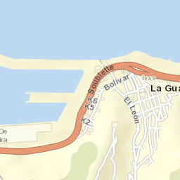 La Guaira Street Map