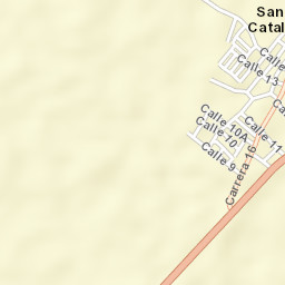 Santa Catalina Street Map