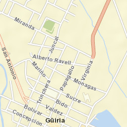 Güiria Street Map