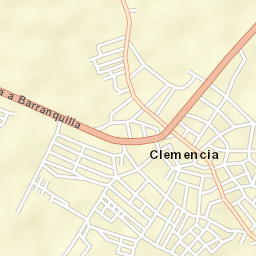 Clemencia Street Map