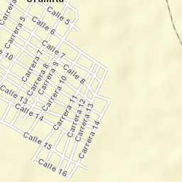 Urumita Street Map