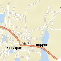 Iluppur Street Map