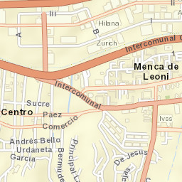 Guarenas Street Map