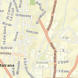 Guatire Street Map