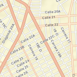 Valledupar Street Map