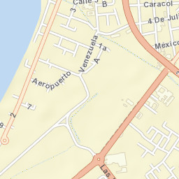 Cumaná Street Map