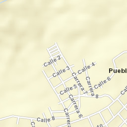 Pueblo Bello Street Map
