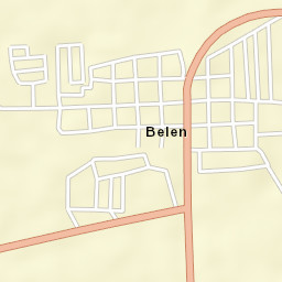 Belén Street Map