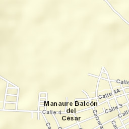 Manaure Balcón del Cesar Street Map