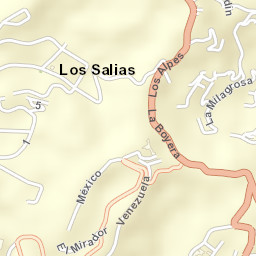 San Antonio de Los Altos Street Map