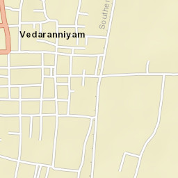 Vedaraniyam Street Map