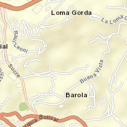 Carrizal Street Map