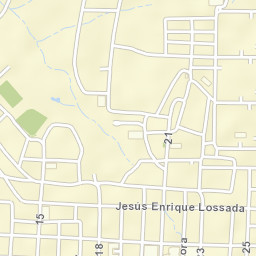La Villa del Rosario Street Map
