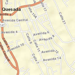 Quesada Street Map