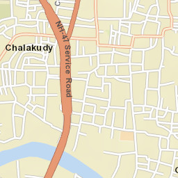 Kizhake Chalakudi Street Map