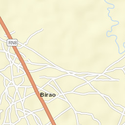 Birao Street Map