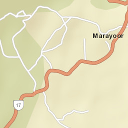 Marayur Street Map