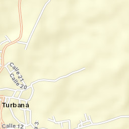 Turbaná Street Map