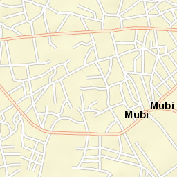 Mubi Street Map