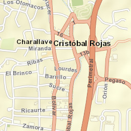 Charallave Street Map