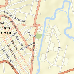 Santa Teresa del Tuy Street Map