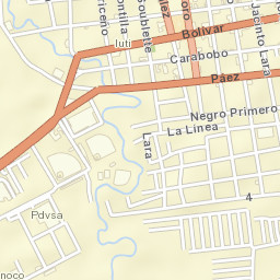 Guacara Street Map