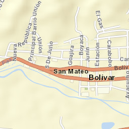 San Mateo Street Map