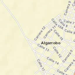 Algarrobo Street Map