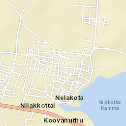 Nilakottai Street Map