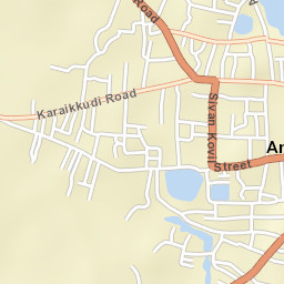 Arantangi Street Map