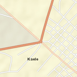 Kaélé Street Map