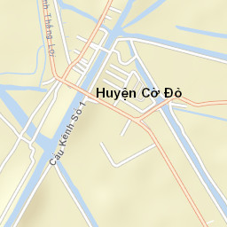 Cờ Đỏ Street Map