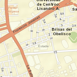 Barquisimeto Street Map