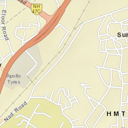 Kalamassery Street Map