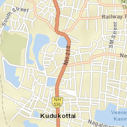 Karaikkudi Street Map