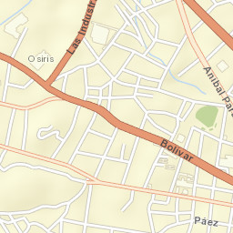 Villa de Cura Street Map